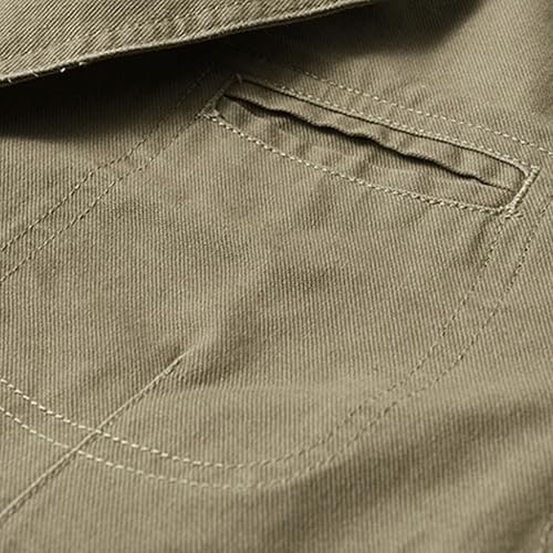 Chaqueta de mezclilla para hombre estilo vintage miniatura 4