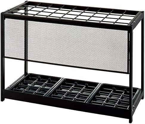 Amazon｜傘立て 折りたたみタイプ 36本用 ブラック 1台 W746×D327