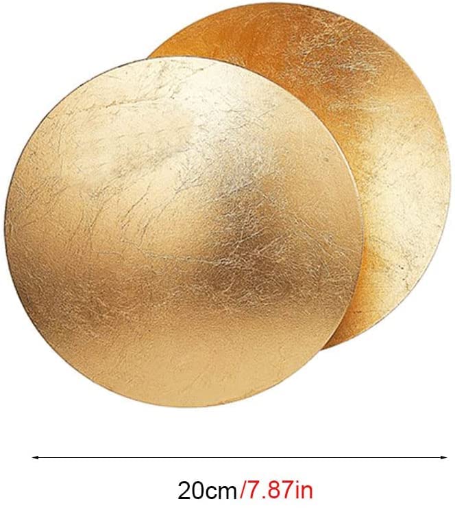 Aplique de pared redondo con diseño de eclipse solar para una iluminación interior exclusiva 7