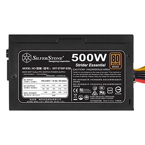 Silver Stone Silverstone 直出しケーブル電源 80Plus BRONZE認証 ATX電源 500W SST-ST50F-ESB-V2-REV の商品画像 3