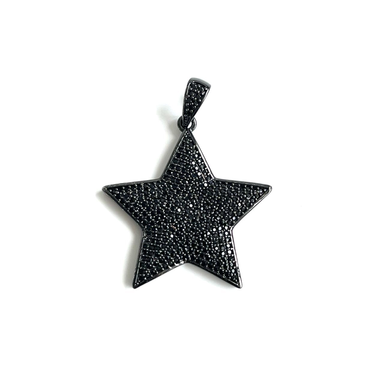 Zirconia Pave Charm Stars for Bracelet Making