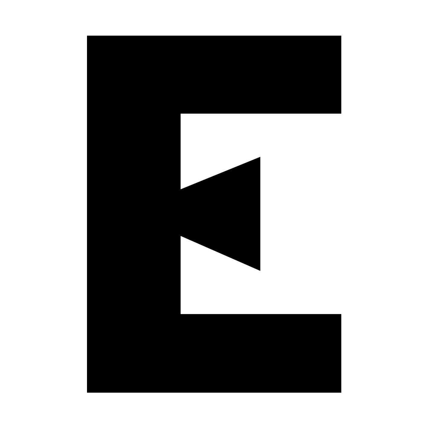 Amazon｜一文字からの E フォント BESTSEVEN 太字 Mサイズ 5cm