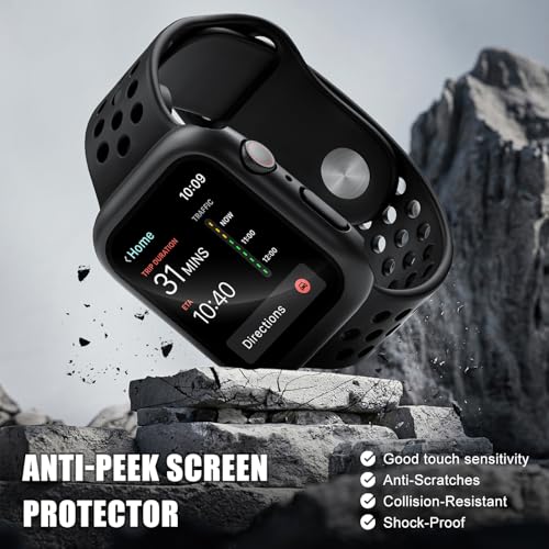 Image of Privacy Case for Apple Watch Screen Protector Series 7-9 41mm