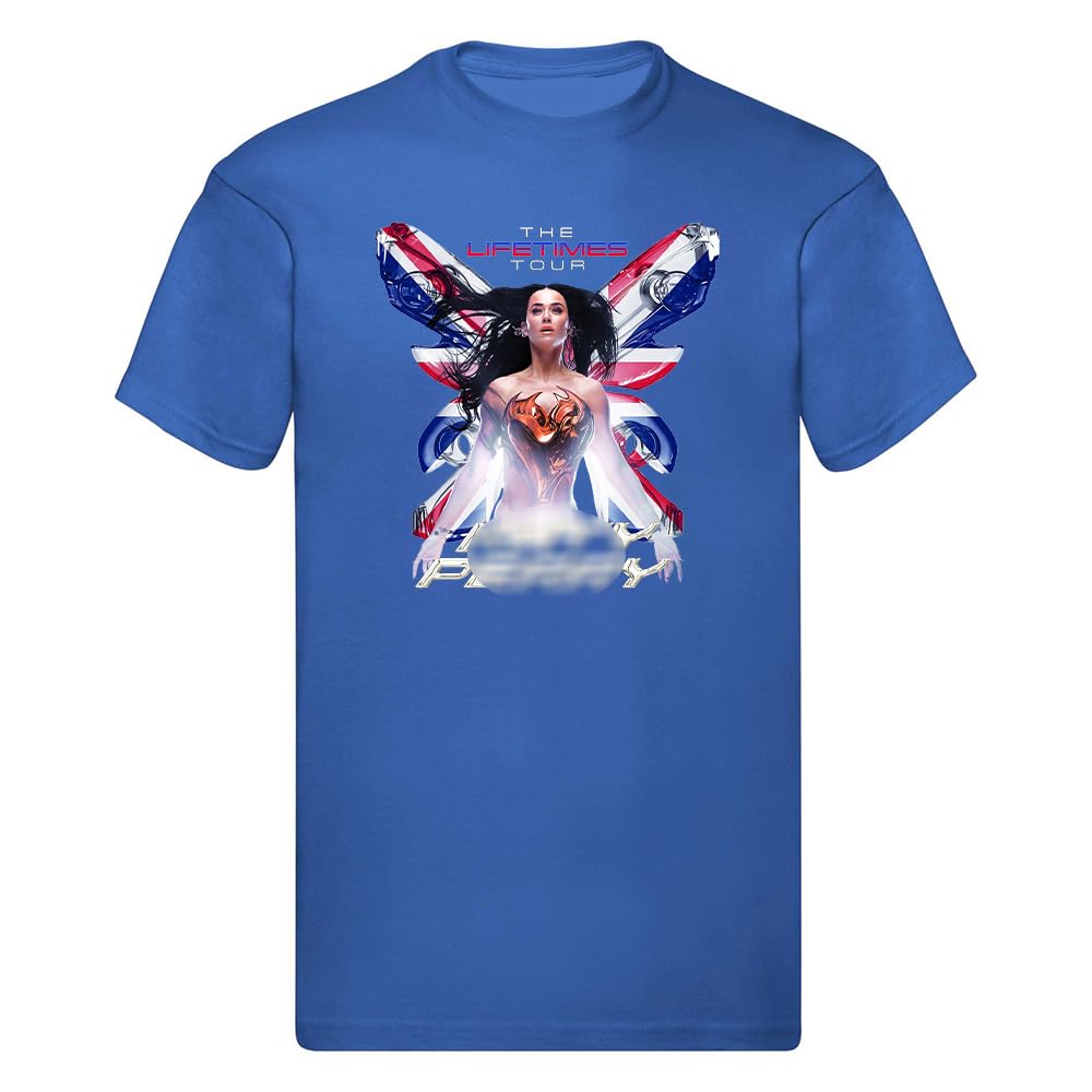 Expert Workwear Unisex Kids Royal Lifetimes Tour Katy T-Shirt 2025 World Tour Music Event Fan Kids Gift Concert Tee