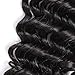 Brazilian Deep Wave Lace Closure Human Hair Free Part 8A Grade 18inch 4x4 Brazilian Virgin Hair Deep Wave Top Lace Closure With Baby Hair Natural Color