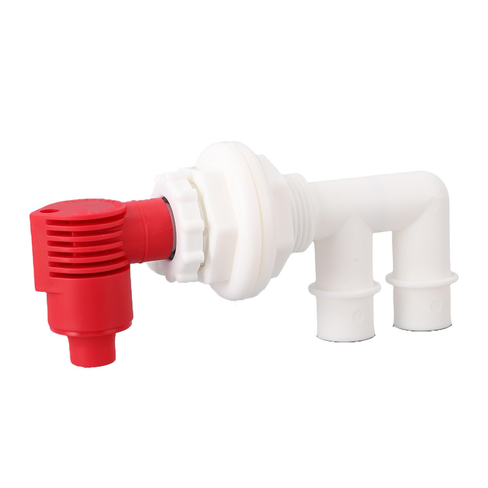 L'aérateur de Pompe Livewell S'oxygène Efficacement pour Les Puits Vivants de Bateau, Kit D'aérateur de Valve de Vidange de Montage de 1-1/16 Pouces pour Les Pêcheurs Marins