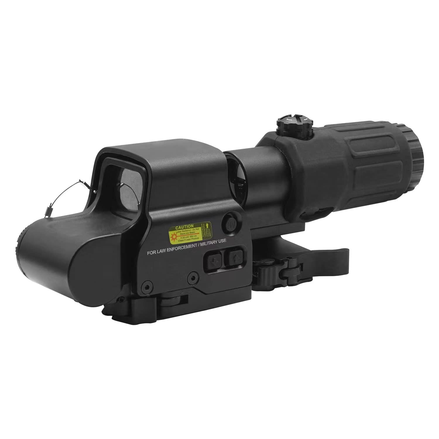 558 Green/Red Dot Holographic Reflex Sight and G33 3X Magnifier Combo with Built-in Flip QD Mount