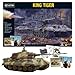 Wargames Delivered Bolt Action: Tank War - German King Tiger, World War 2 Miniatures, 28mm Scale Bolt Action German Tank Model for Miniature Wargaming by Warlord Games