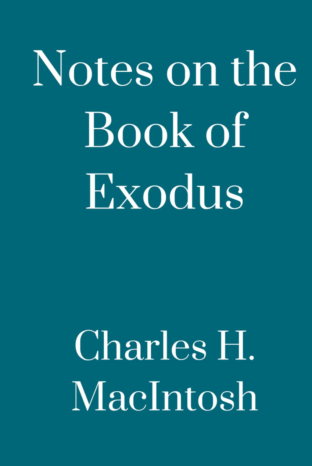 Notes on the Book of Exodus