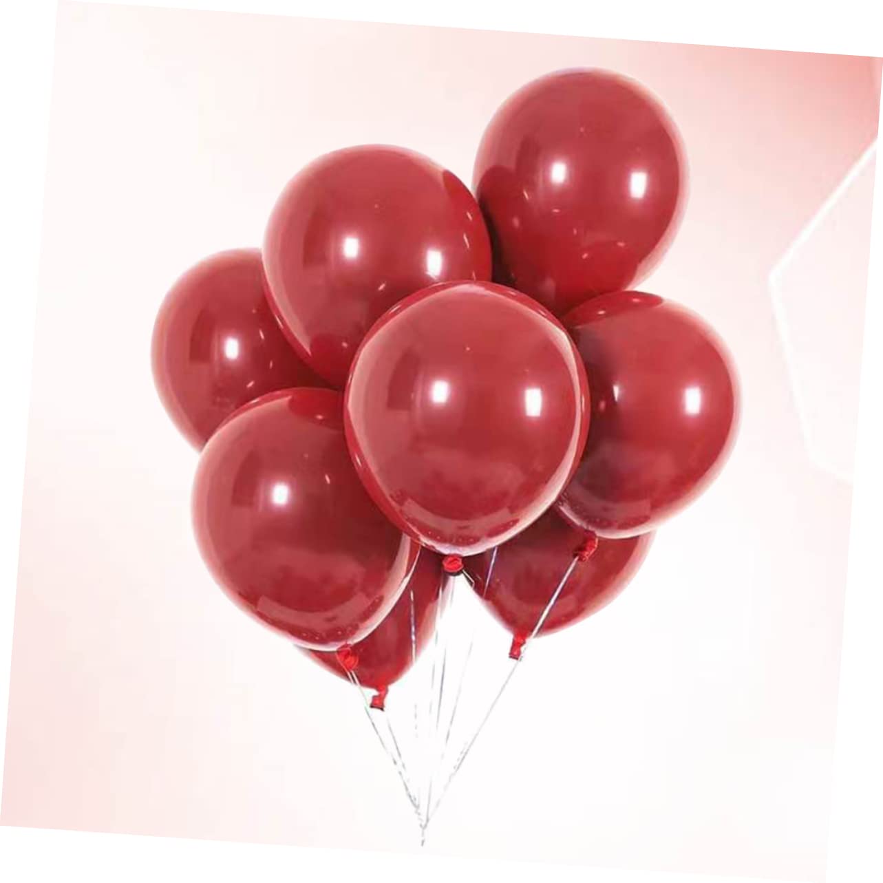 Palloncini Decorativi Matrimonio in Lattice Rosso 25 Pezzi 18 Pollici | Festa e Banchetto, Atmosfera Romantica, Set da 25, Accessori per Allestimenti e Bomboniere