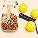 Honeydak Ball Paddle Snack Tray Ball Serving Tray for Snacks Paddle Shaped Serving with Compartments Divided Snack for Fans Wood Kitchen Storage Decorations(Advanced Style)
