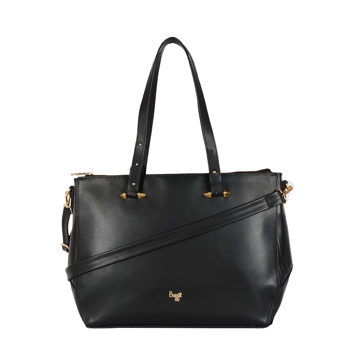 Baggit Women Black Laptop handbag Large Size | Ladies office work bag (B0BPMGJVTD) Amazon Price History, Amazon Price Tracker
