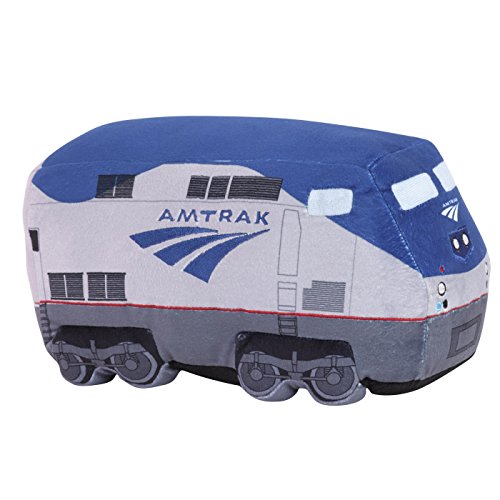 Birsppy Veklins Amtrak Train Plush P42 Locomotive Pillow 11 inches Long