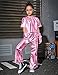 Girls Metallic Pants Shiny Alien Costume Pink Disco Dance Alien Costume Cheer Outfits 14-15 Year