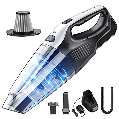 Holife Handheld Vacuum Cleaner Cordless, 7kpa Rechargeable Hand Vacuum with Quick Charge, Portable