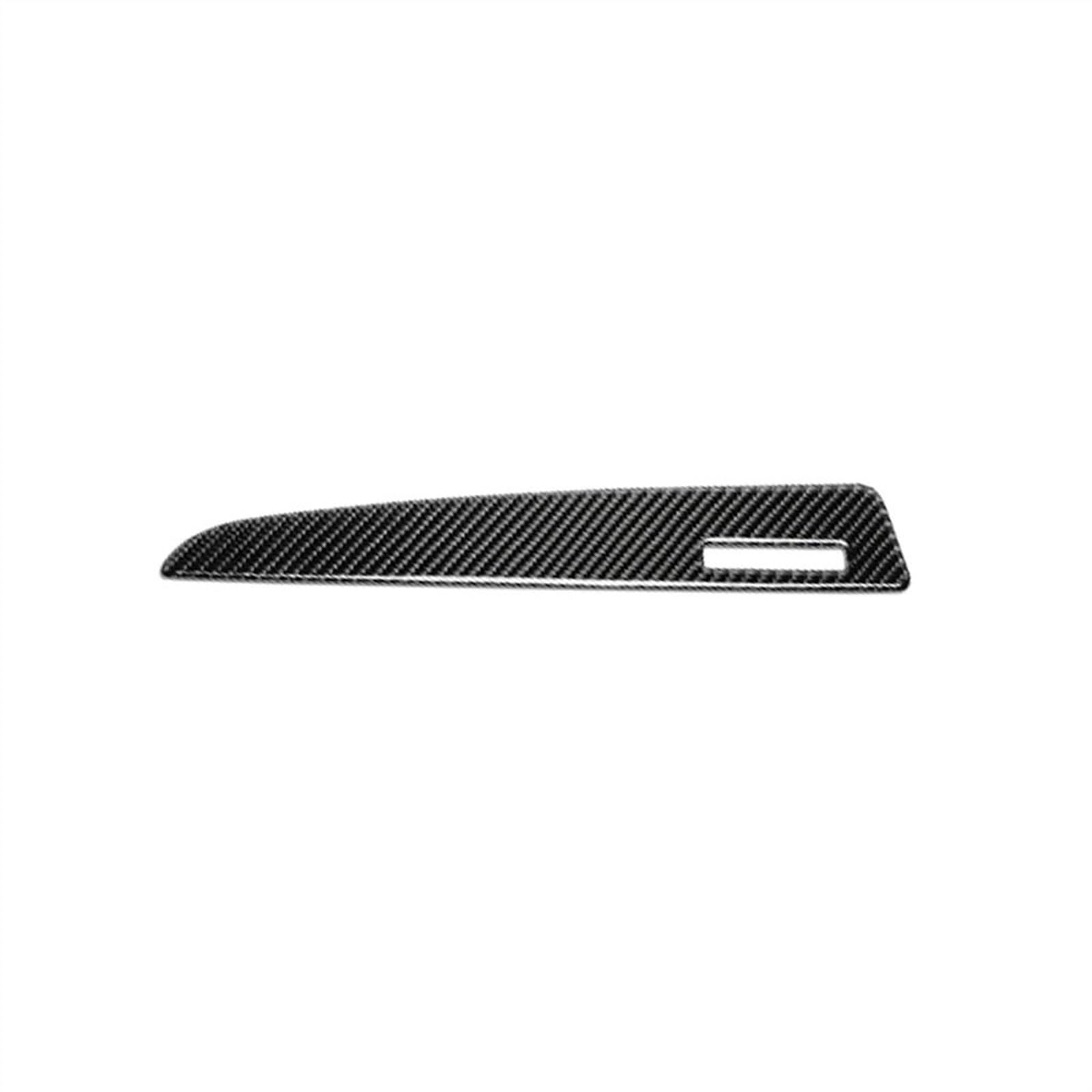 Piwine One Color Car Carbon Fiber Dashboard Trim Cover Copilot Panel Auto Sticker For Audi Q5 8R 2010-2018