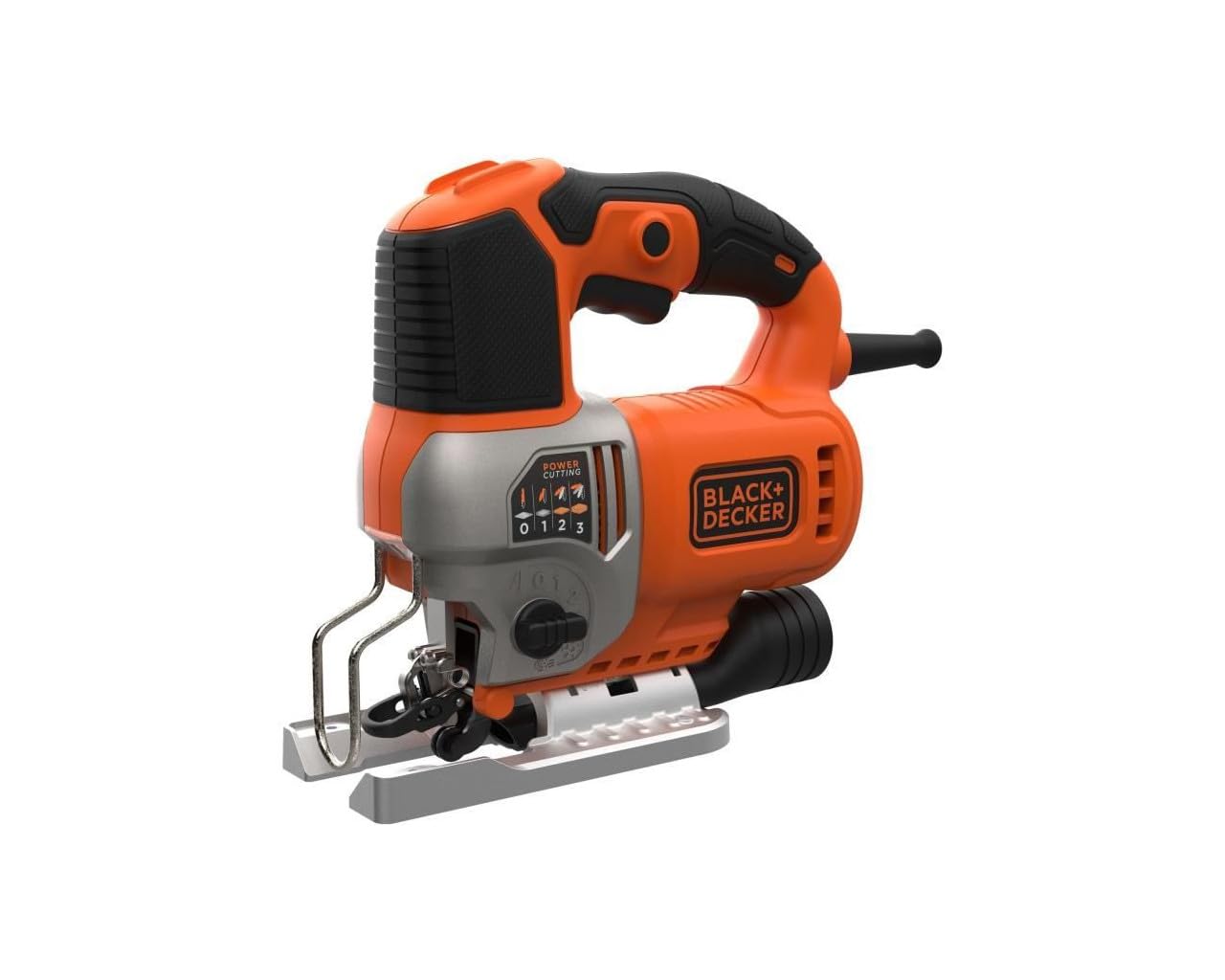 BLACK+DECKER Wyrzynarka wahadłowa black+decker 650 watów + 5 akcesoriów + skrzynka narzędziowa bes610ka5-qs