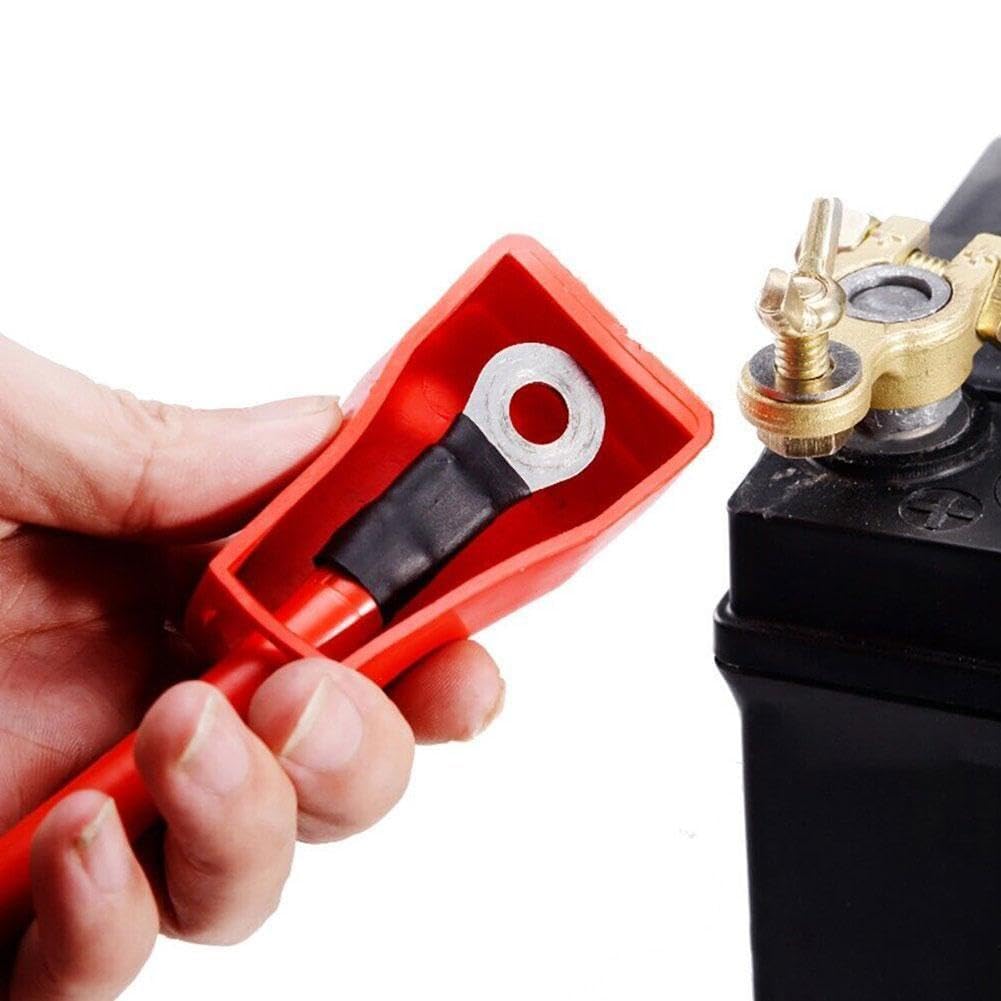 Coperture Terminali Batteria Auto/Moto - Protezioni In Gomma Per Poli Positivo E Negativo - Foto 6