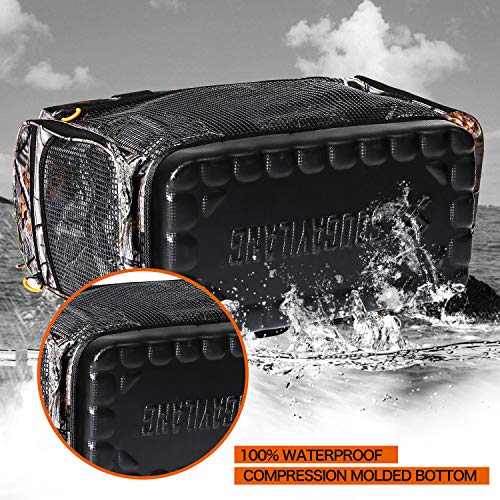 Sougayilang Angeltasche – 100 % wasserdichte Angeltablett-Taschen – Tragbarer Angel-Organizer Schultertasche – Geeignet… – Bild 5