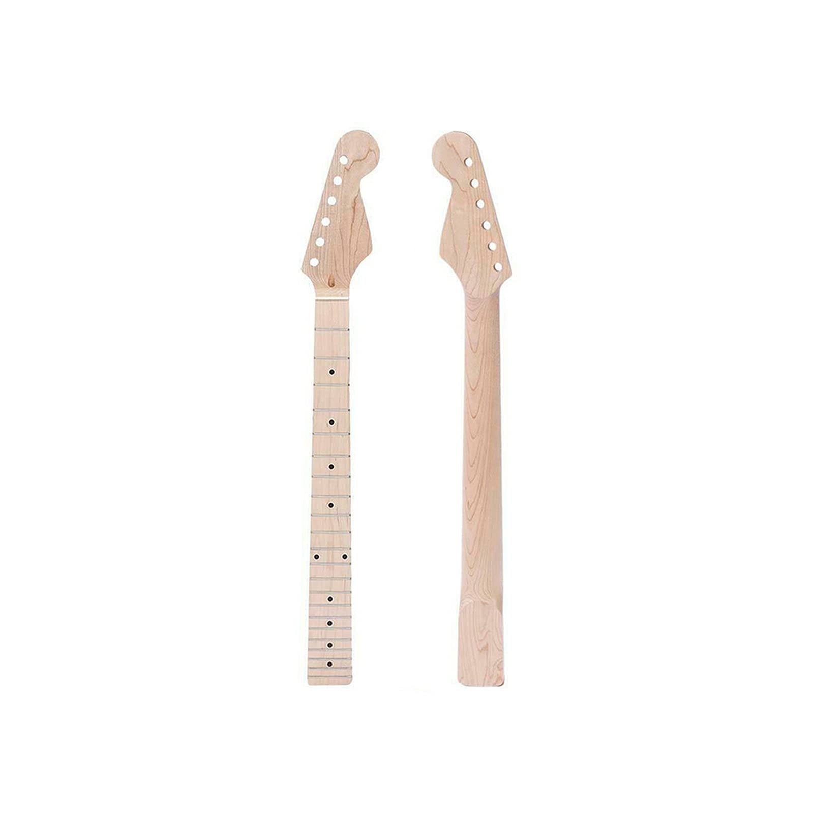 BOLZAN WZUNHUANG 22 E-Gitarren-Hals-Ahorn-Nacken-Palisander-Griffbrett ohne Rückseite der Mittellinie Fit für Fender-Strat Großhandel Dropshipping