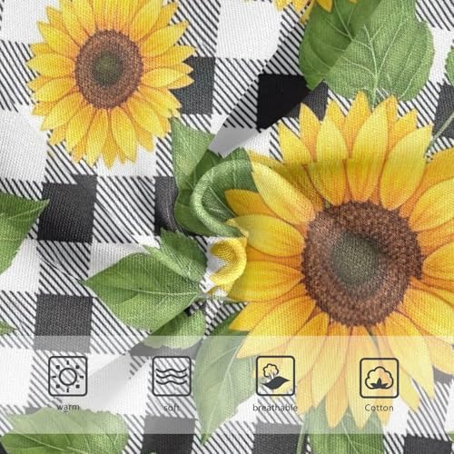 Sunflower Girls Briefs, Toddler Panties, Cotton Underwear Girls, 2–8 Years3