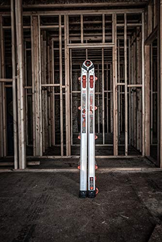 Little Giant Ladders, Velocity with Wheels, M17, 17 Ft, Multi-Position Ladder, Aluminum, Type 1A, 300 lbs Weight Rating, (15417-001)