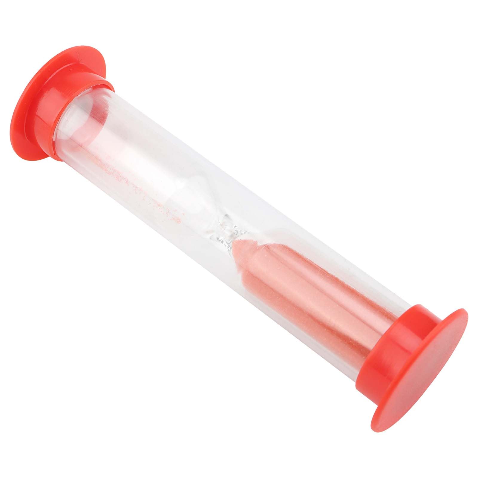 JAPCHET Lot de 100 sabliers de 1 minute, compte à rebours en vrac pour jeux, salle de classe, prix scolaires, fêtes, rouge