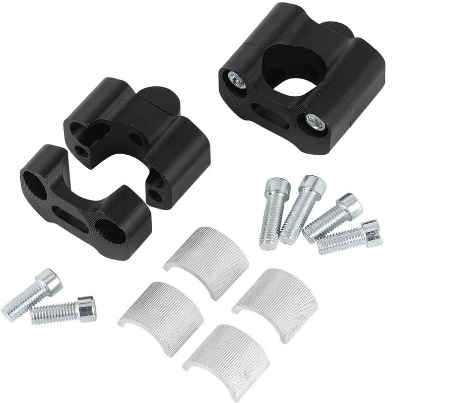 Image of Gear Up Handlebar Height Raiser /Riser Fit for 7 /8 inch 22mm or 1 1 /8 inch 28mm Universal for All Bikes and Motorcycle OMNS237