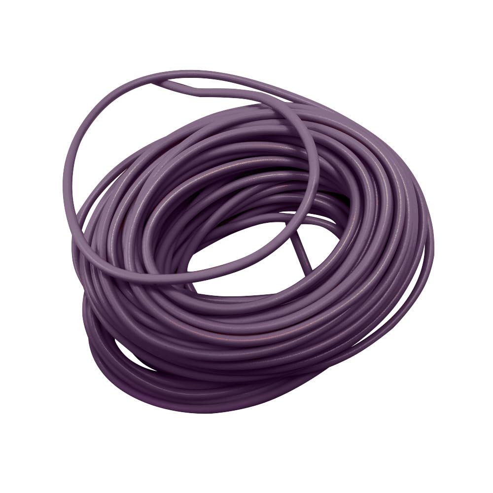 14 Gauge Purple Primary Wire - 25 FT Coil - USA Made Cable