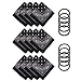 Générique Protection Yeux Maquillage and Rope (12 Black) Cowboy Inches Pack Cotton Band 12 22 Bandana Elastic Paisley Scarf