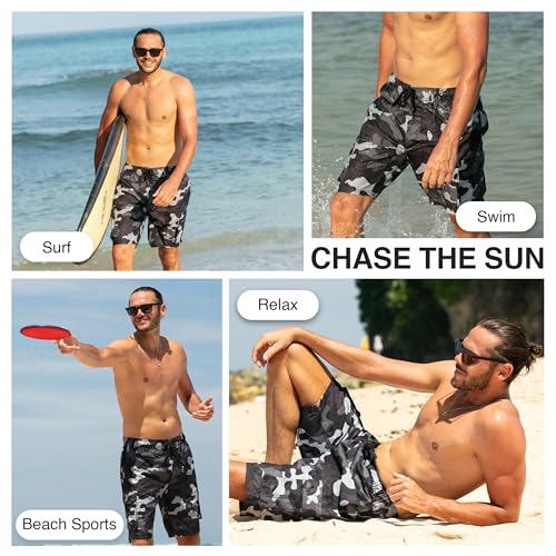 Image of Kanu Surf Mens Barracuda Swim Trunks (Regular & Extended Sizes)