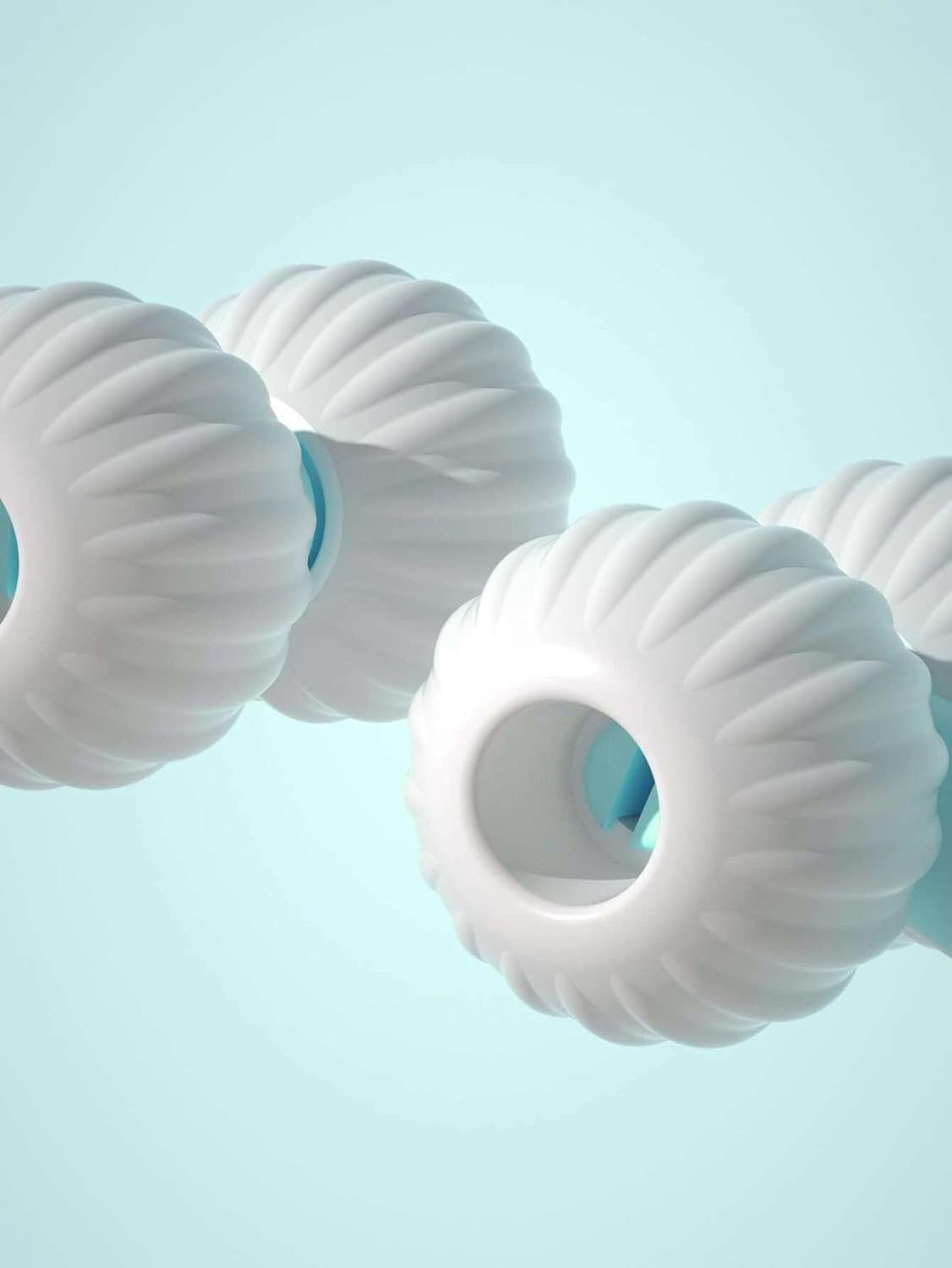 ZDQTRA neck deep tissue relaxer massager with 4 ball, manual neck back and leg wrist rolling trigger point pain relief massager(1 pcs/multi color) ZDQTRA neck deep tissue relaxer massager with 4 ball, manual neck back and leg wrist rolling trigger point pain relief massager(1 pcs/multi color)