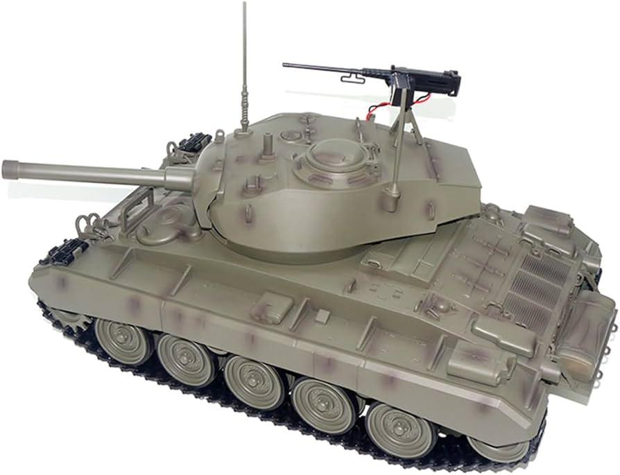 Amazon.co.jp: GoAssemb RC US M24軽戦車、1/16スケールリモコンモデル