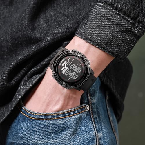 Image of Carlington Velocity Series Analog-Digital Sports Watches for Men and Boys with Alarm, Stopwatch, Backlit Display, Dualtime, Silicone Rubber Strap, Water & Shock Resiatant - CT 8125