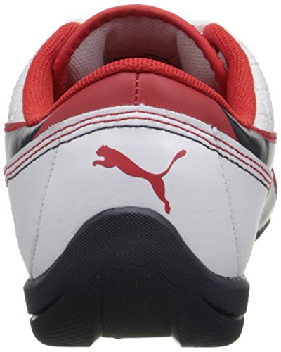 PUMA Drift Cat 6 L BMV JR Sneaker (Little Kid/Big Kid) , White/Team Blue, 5 M US Big Kid3