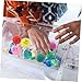 Sosoport 40pcs Colorful Bingo Prize for Raffles and Games Multi Numbered for Party Decorations Birthday Celebrations and Interactive Fun