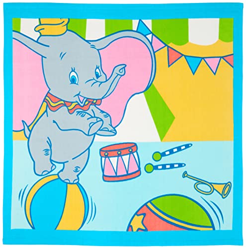 丸眞 ベビー用 湯上げタオル ディズニー ダンボ エンジョイサーカス 約90×90cm 2305003100