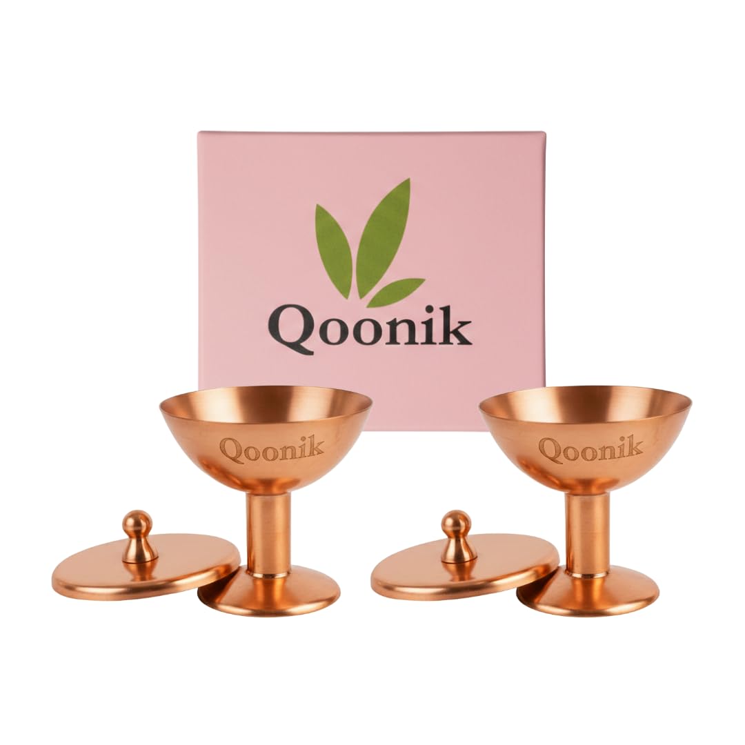 Pure Copper Eye Wash Cups | Ayurvedic Netra Jal Cup for Eye Cleansing | Traditional Eye Wash Bowl for Daily Eye Care & Relaxation-image-9