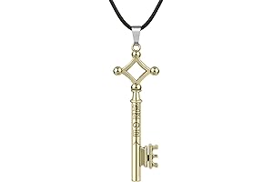 Anime Aot Eren Key Pendant, Attack on Titan Wings of Liberty Survey Corps Pendant Necklace