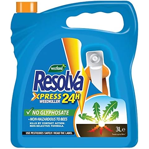 Resolva 20300512 Xpress Ready to Use Weedkiller 3L, Natural Cover