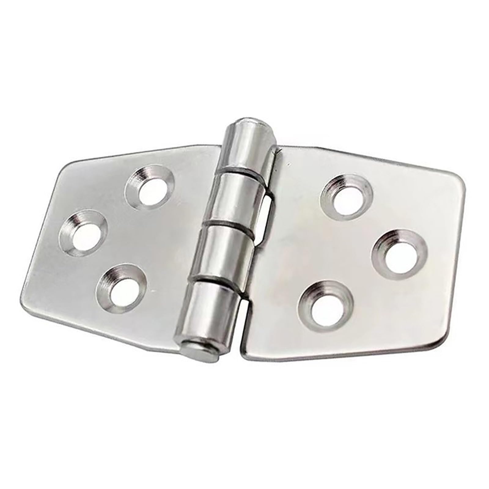 FQJYXWEWL Stainless Steel Marine Door Hatch Hinge Heavy Duty Boat Distribution Box Control Cabinet 76 * 38 2mm 1Pcs