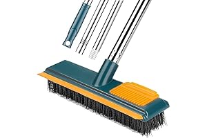 2-in-1 Hardwood Floor Cleaner Mop and Brush
