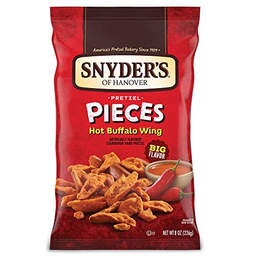 Image of Snyder's of Hanover Pretzel Pieces, Hot Buffalo Wing, 8 Oz