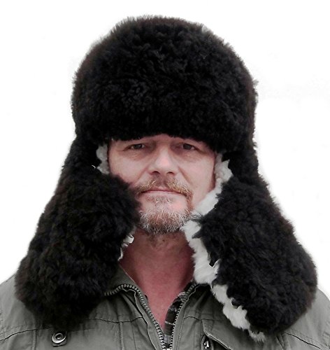 Bonnet d'hiver unisexe en alpagafell douceur cocooning double fourrure