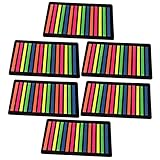 Holibanna Thin Note Strip Highlighter Stickers Transparent Page Markers for Easy Annotation Portable Household Sentence Labels for School Office Use