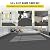VEVOR Dance Floor, 6.6x11.8ft Dance Floor Roll, 0.06in Thick PVC Vinyl Dance Floor, Black/Grey Reversible Portable Dance Floor, Non-Slip Dance Flooring, Ballet Dance Floor for Jazz, Pop, Lyrical Style