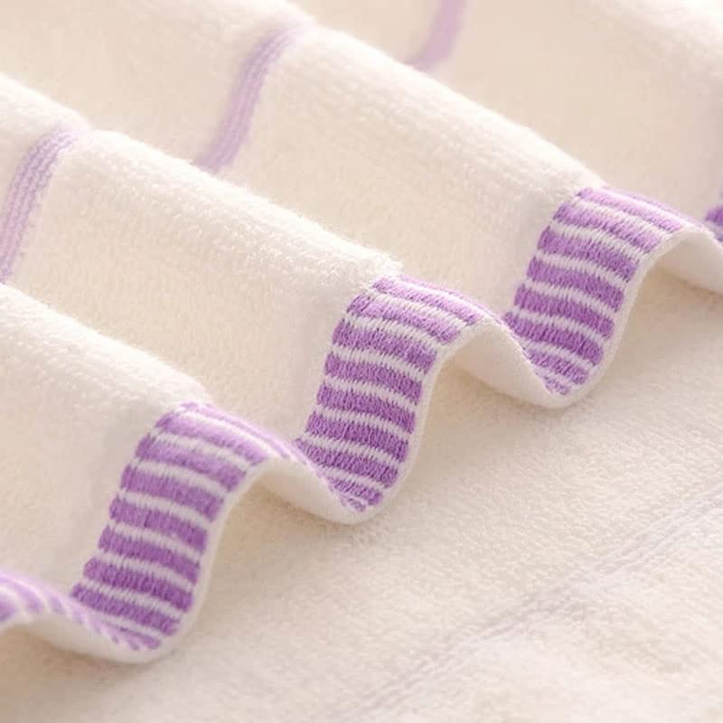 Baumwoll-Stickerei-Handtuch, Badetuch-Set, Badetuch, 140 x 70 cm, Handtuch 32 x 72 cm, weich, saugfähig, 3-teiliges Set (Farbe: D, Größe: 1) – Bild 5