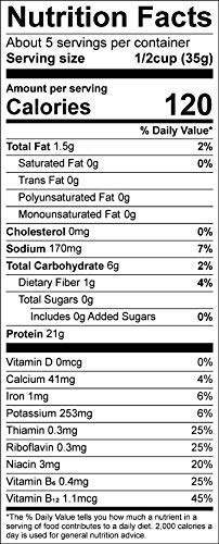 Vegan Chicken Protein - Plant Based Chick'n Mix - Meat Substitute, Soy Free Meatless Products, UNSEASONED, TVP, 5.8oz (2 Pack) - Thumbnail 3