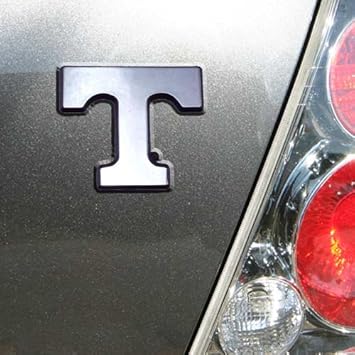 Elektroplate University of Tennessee Volunteers Power T Chrome Plated Premium Metal Car Truck Motorcycle Emblem