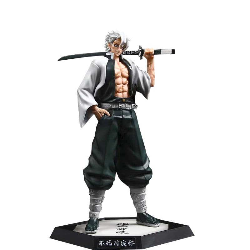 Image of Premium Samurai Warrior Action Figure | 22 cm Sword Fighter Collectible Model | Detailed Anime-Style Figurine for Desk, Shelf & Gifting PVC Statue